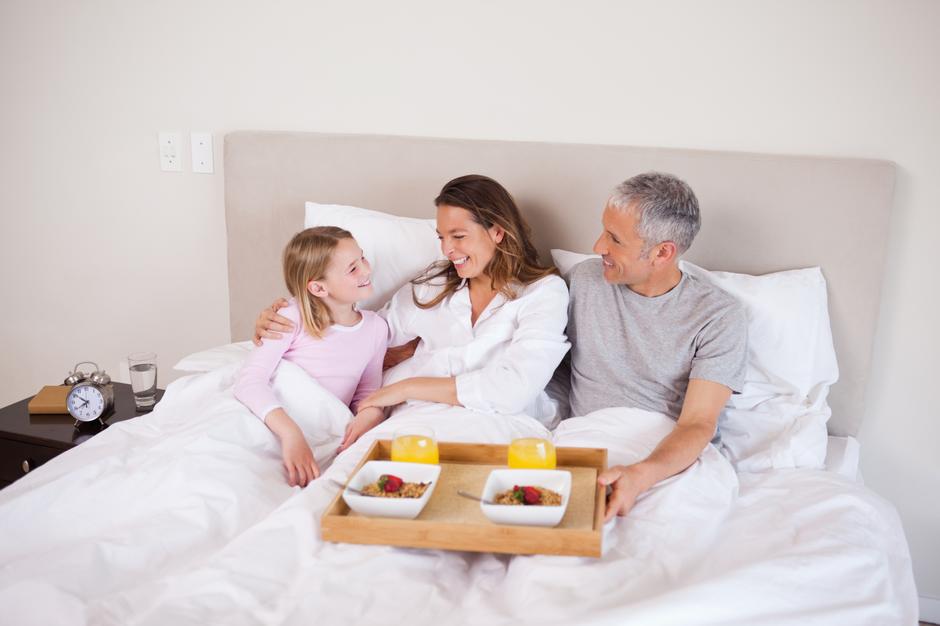 doručak u krevet, obitelj | Author: Thinkstock