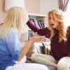 Rebellion of young teen girl