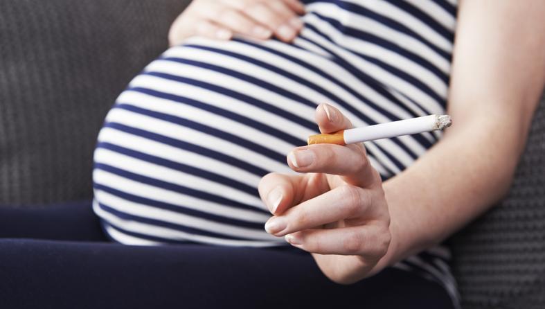pušenje, trudnica