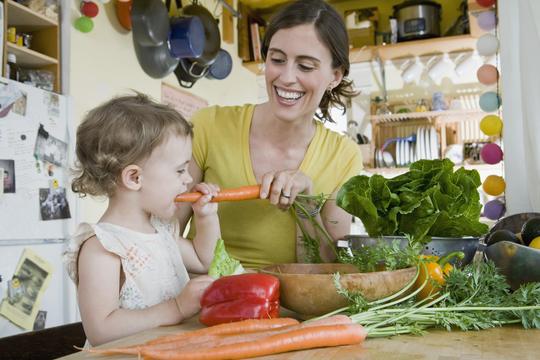 zdrava prehrana djeca povrće
