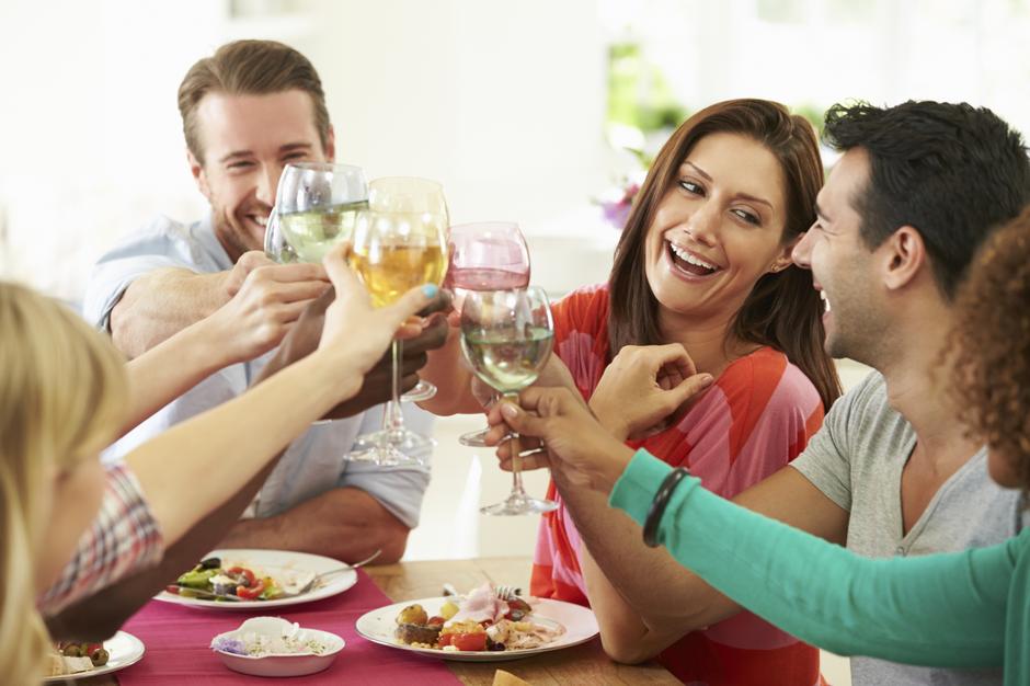 žena, večera, vino, društvo, parovi | Author: Thinkstock