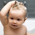 beba, kupanje, kosa