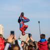 Zagreb: Ispod Hendrixovog mosta održano Spidey druženje u organizaciji vatrogasca Maximiliana Bindernagela 
