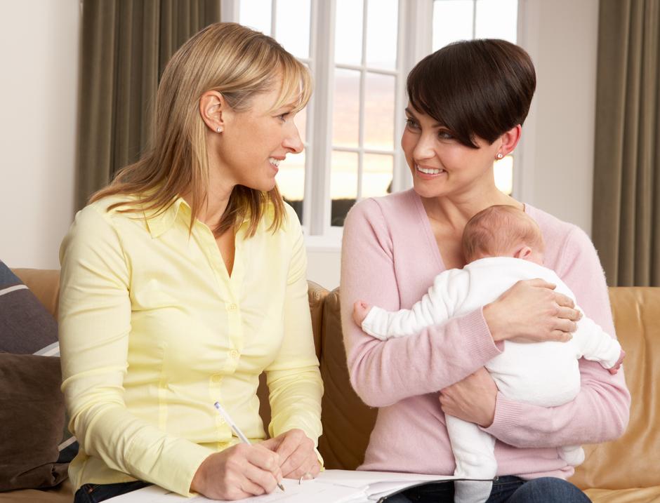 mama, beba, novorođenče, patronažna | Author: Thinkstock