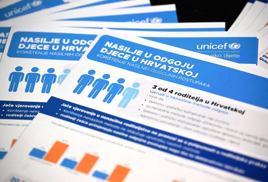 Zagreb: Predstavljanje UNICEF-ove kampanja o roditeljstvu "I malo nasilja je previše - učimo o roditeljstvu" | Author: Marko Lukunic/PIXSELL