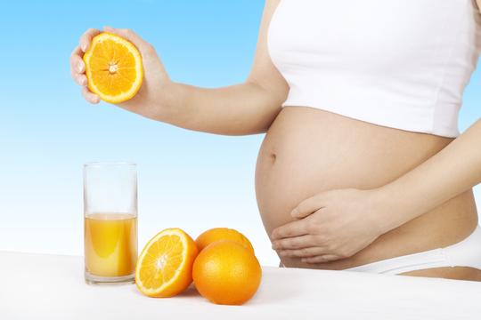 trudnica, naranča, voće