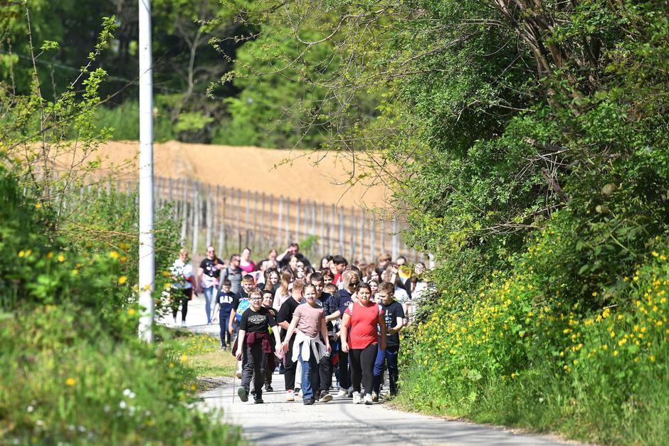 Djeca su poželjela stvoriti "učionicu bez zidova" u kojoj bi pješačenje postalo istraživačka avantura | Author: Vjeran Zganec Rogulja/PIXSELL
