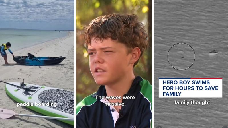 13-godi&scaron;njak je satima plivao olujnim morem da spasi obitelj! Mama: 'Bila je najte&zcaron;a odluka poslati ga po pomo&cacute;'