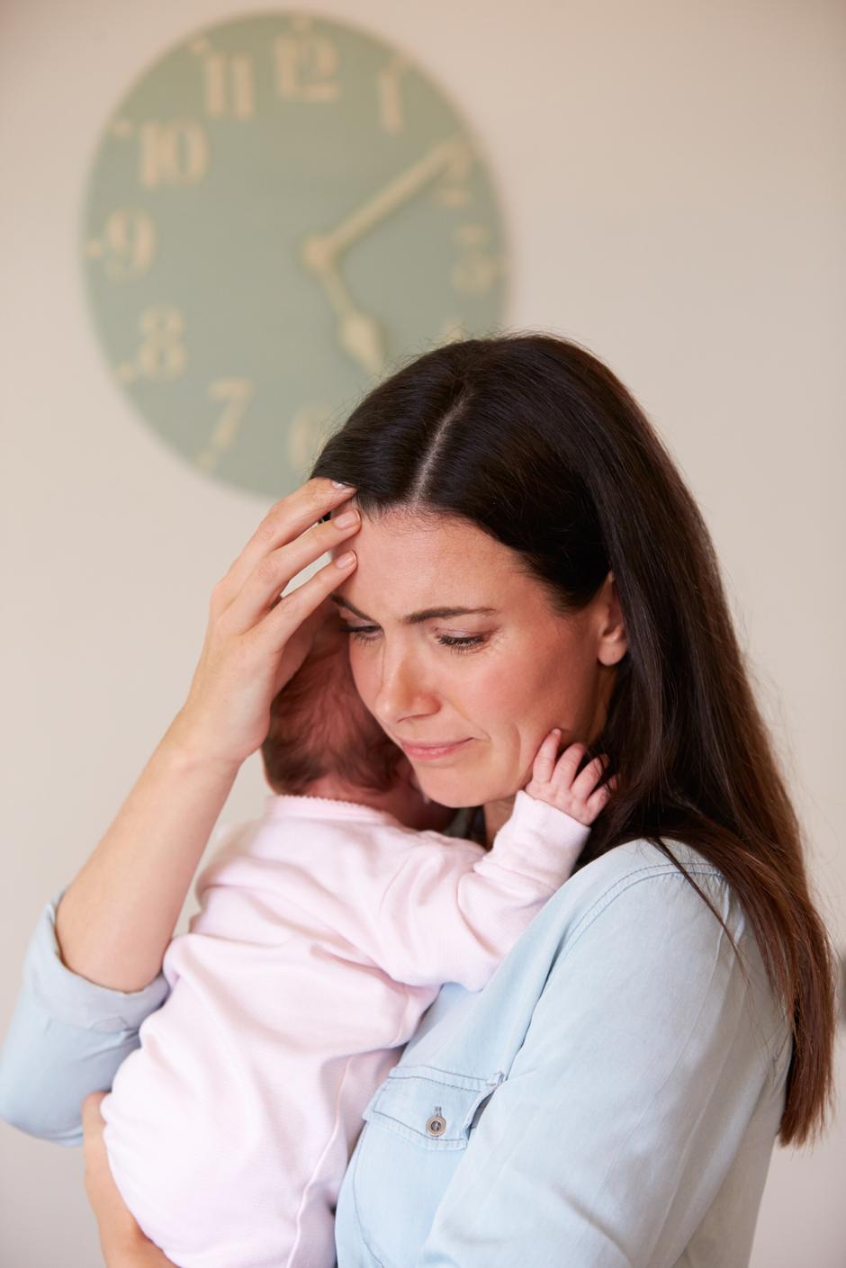 postporođajna depresija majka beba | Author: Thinkstock