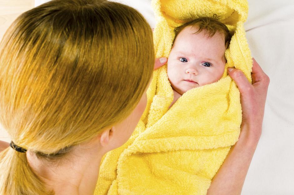 beba kupanje ručnik | Author: Thinkstock