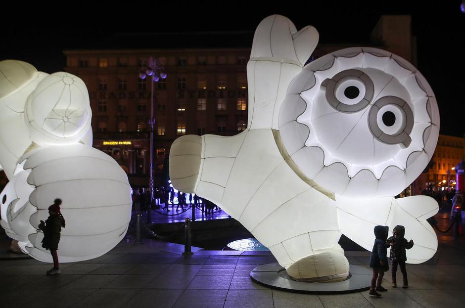 Festival svjetla u Zagrebu | Author: Zeljko Lukunic/PIXSELL