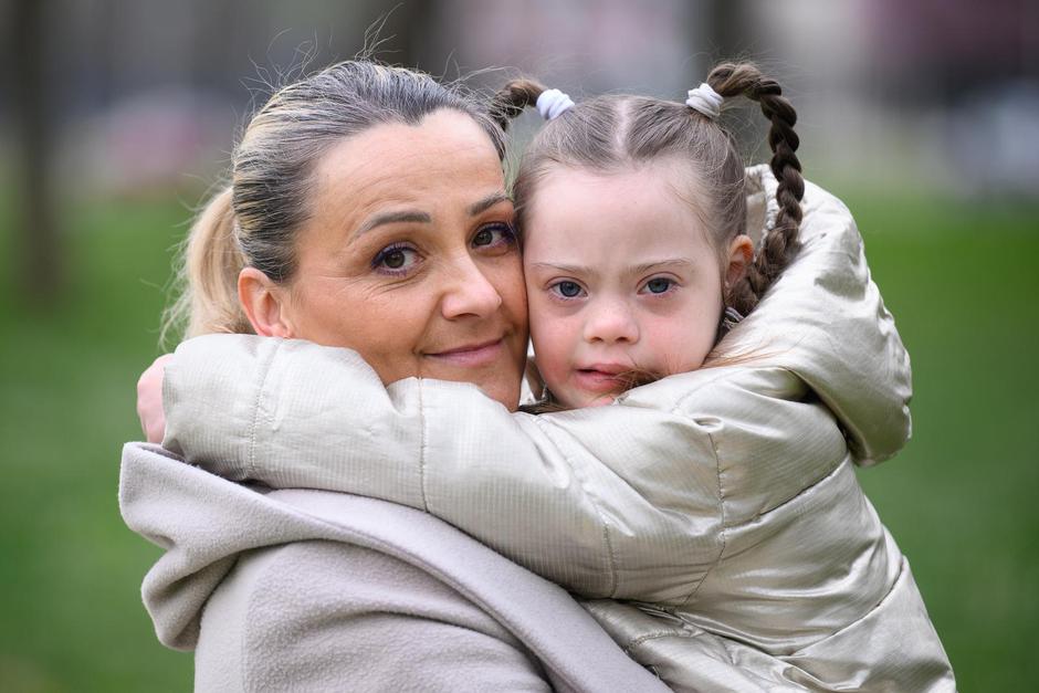 Lucija i mama Daniela | Author: Davor Puklavec/PIXSELL