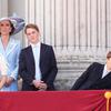 Trooping the Colour, proslava ro?endana kralja Charlesa, Kate zablistala u plavom 