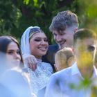 ARHIVA - 2022. EKSKLUZIVNE FOTOGRAFIJE Varaždin: Vjenčanje Dine Dragije i Tina Jedvaja u dvorcu Leitner