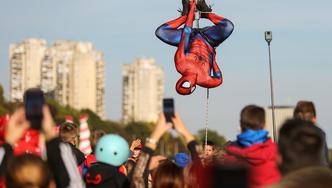 Zagreb: Ispod Hendrixovog mosta održano Spidey druženje u organizaciji vatrogasca Maximiliana Bindernagela 