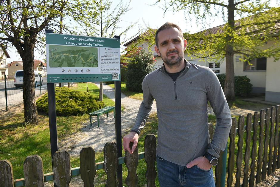 "Učenici su idejni začetnici, projektanti i kreativni direktori cijelog projekta", kaže ravnatelj OŠ Tužno Josip Puček. | Author: Vjeran Zganec Rogulja/PIXSELL