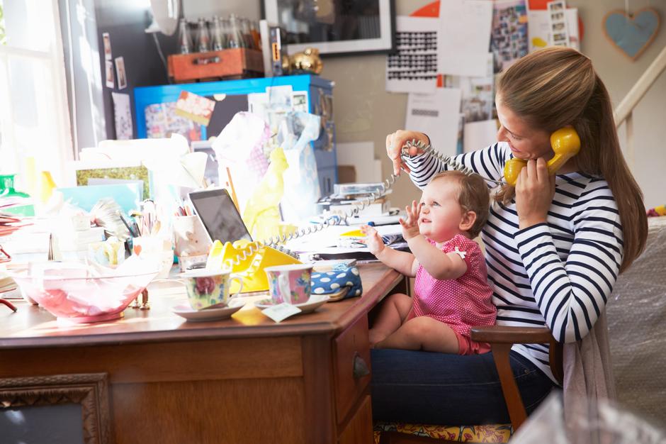 mama posao beba rad od kuće | Author: Thinkstock