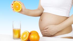 trudnica, naranča, voće
